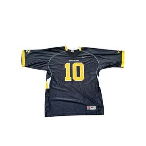 VTG Nike Team Mizzou Tigers Football Jersey Adult Mens XL Black Missouri #10